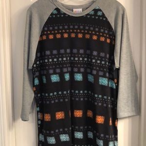LuLaRoe Randy Baseball Tee